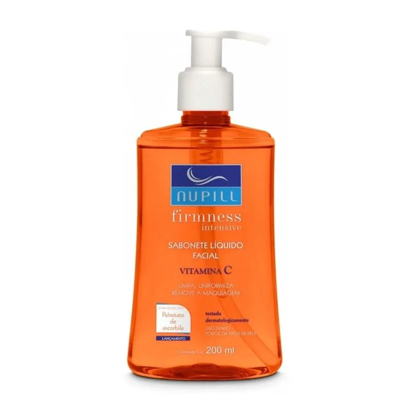 Sabonete Liquido Facial 200ml Vitamina c - Nupill