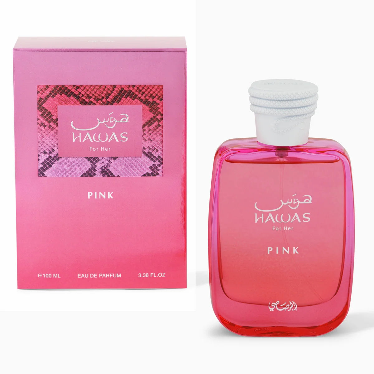 Hawas Pink Rasasi Perfume Feminino 100ml
